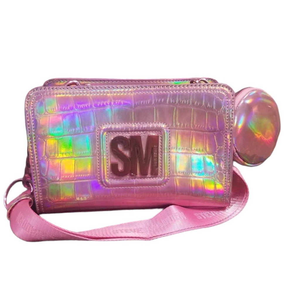 STEVE MADDEN PINK BLIMA BAG NWT